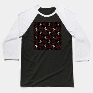 Rangoli skulls Baseball T-Shirt